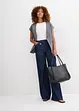 Jean large, taille mi-haute, peu extensible, bonprix