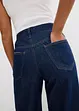 Jean large, taille mi-haute, peu extensible, bonprix