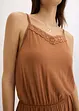 Robe en jersey avec dentelle, bonprix