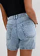 Bermuda en jean taille mi-haute, peu extensible, bonprix
