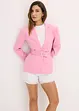 Short avec franges de chaînes à strass, bonprix