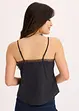 Top avec broderies anglaises, bonprix