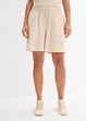 Short taille élastiquée en seersucker coton, bonprix