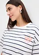 Sweat doux en coton mélangé, bonprix