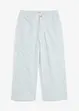 Pantalon en twill à taille élastiquée, bonprix