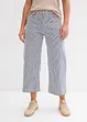 Pantalon en twill à taille élastiquée, bonprix