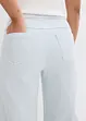 Pantalon en twill à taille élastiquée, bonprix