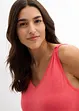 Long débardeur en viscose et lin, bonprix
