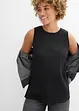 Top en polyester recyclé, bonprix