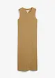 Robe en jersey crêpe gaufré, bonprix