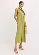 Robe en jersey piqué de viscose avec épaulettes, bonprix