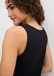 Robe débardeur en coton extensible, bonprix