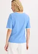 T-shirt à liserés en dentelle, bonprix