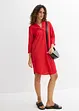 Robe-tunique fluide et texturée en viscose mélangée, bonprix