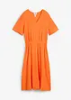 Robe midi en seersucker aérien, bonprix