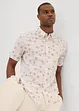 Chemise manches courtes fleurie 100% coton, bonprix