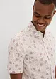 Chemise manches courtes fleurie 100% coton, bonprix