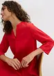 Robe-tunique fluide et texturée en viscose mélangée, bonprix