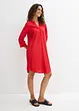 Robe-tunique fluide et texturée en viscose mélangée, bonprix