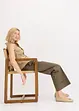 Pantalon à pinces en coton extensible, bonprix