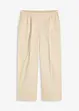Pantalon à pinces en coton extensible, bonprix