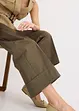 Pantalon à pinces en coton extensible, bonprix