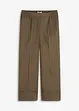 Pantalon à pinces en coton extensible, bonprix