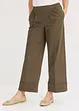 Pantalon à pinces en coton extensible, bonprix