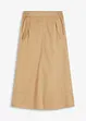 Jupe midi 100% coton, bonprix