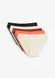 Lot de 5 slips à dentelle, bonprix