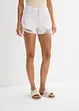 Short taille haute en twill, bonprix