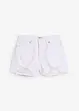 Short taille haute en twill, bonprix