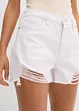 Short taille haute en twill, bonprix
