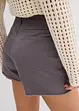Short taille haute en twill, bonprix