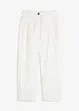 Pantalon à pinces en twill de coton, bonprix