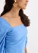 Blouse à manches bouffantes et détail smocké, bonprix