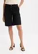 Short en twill avec ceinture à nouer, bonprix