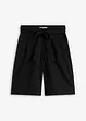 Short en twill avec ceinture à nouer, bonprix