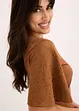 T-shirt à manches en dentelle, bonprix