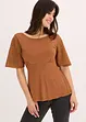 T-shirt à manches en dentelle, bonprix