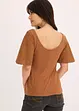T-shirt à manches en dentelle, bonprix