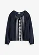 Blouse brodée, bonprix