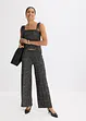 Pantalon en jersey crêpe, bonprix