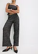 Pantalon en jersey crêpe, bonprix