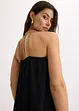 Robe en crêpe avec un dos original, bonprix