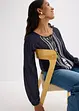 Blouse brodée, bonprix