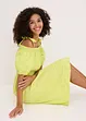 Robe col Bardot 100% coton, bonprix
