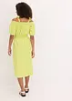 Robe col Bardot 100% coton, bonprix