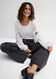 Lot de 2 T-shirts en viscose douce, bonprix