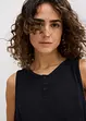 Lot de 2 tops 100% coton, bonprix